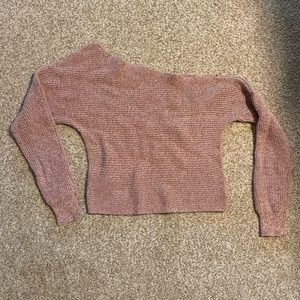 Off the shoulder American Eagle sweater